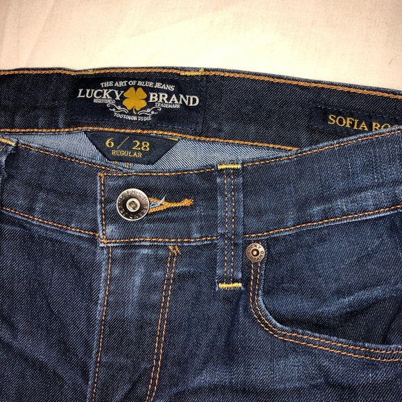 Lucky Brand Sofia Boot Cut Jeans 6/ 28 Regular. Never worn. - Picture 3 of 9